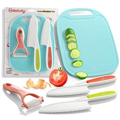 Small Safety Kids Plastic Vegetable Fruits Dessert Bread Knife DIY Kitchen  Tools