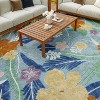 Nourison Suncoast Floral Tropical Indoor/Outdoor Flatweave Rug - 4 of 4