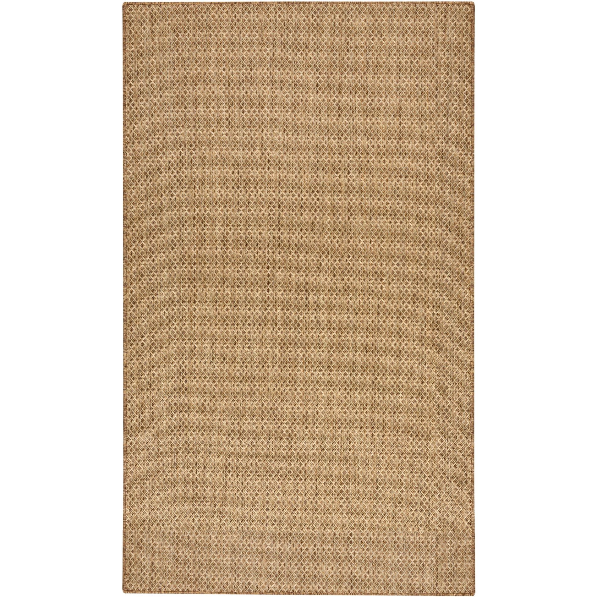 Nourison Courtyard Geometric 2' x 3' Jute Outdoor/Indoor Area Rug