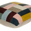 Parkland Collection,Bollix Contemporary Multicolor Pillow Cover With Poly Insert - 4 of 4