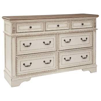 Realyn Dresser Chipped White - Signature Design by Ashley