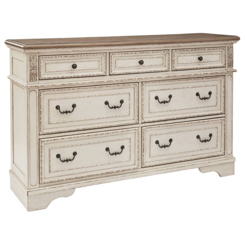 Realyn Dresser Chipped White - Signature Design by Ashley, 1 of 8