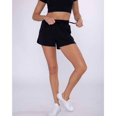 Women's Athleisure Running Shorts - mono b