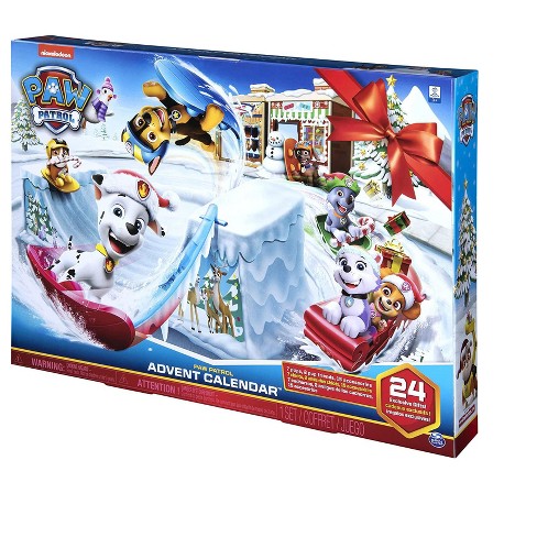 Kom forbi for at vide det amplifikation Mursten Paw Patrol Holiday Count Down Advent Calendar With 24 Collectible Toys  Including Pups, Snowboards, And More, For Kids Ages 3 And Up : Target