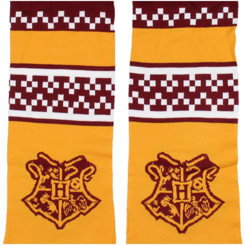 Harry Potter Hogwarts Castle Knit Scarf Multicoloured, 3 of 5