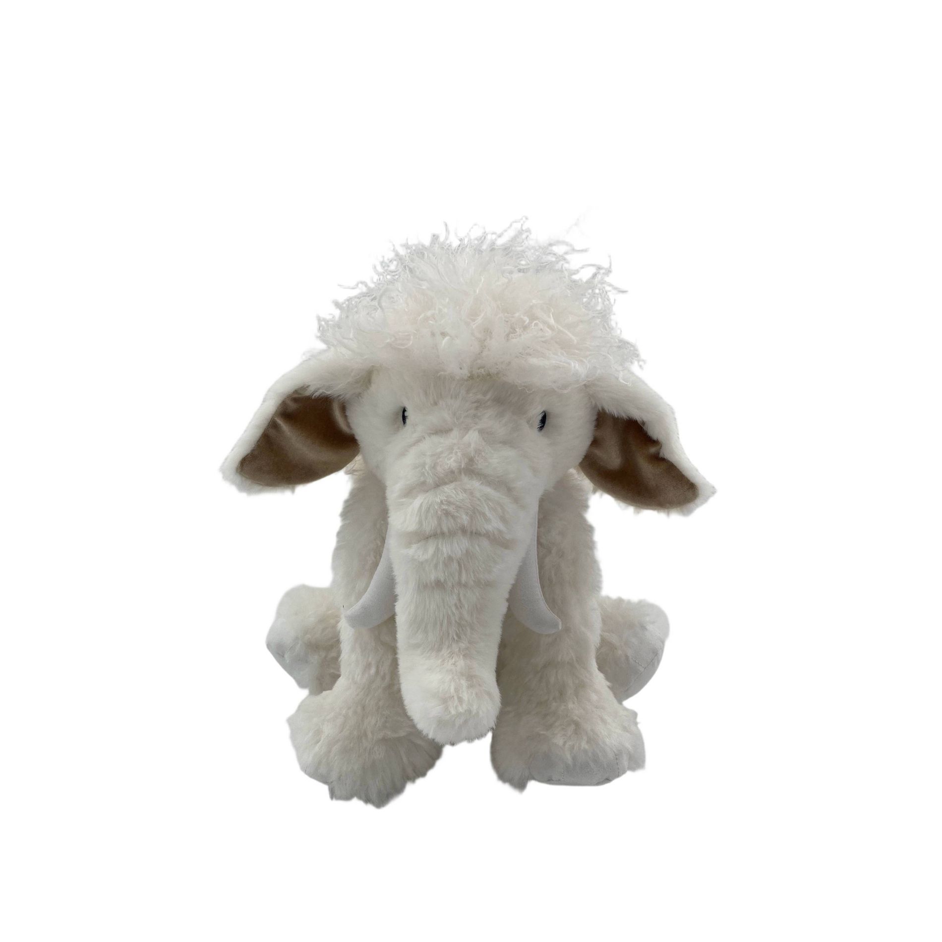 12'' Winter Wonderland Mammoth Stuffed Animal - Gigglescape™