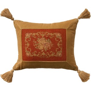Mina Victory Vintage Floral Indoor Throw Pillow - 1 of 4