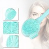 Unique Bargains Silicone Multifunction Handheld Facial Cleansing Brush 6.1"x1.57" 1 Pc - 2 of 4