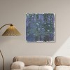 Art Remedy Claude Monet - Blue Water Lilies Blue Monet Art Prints Unframed - 3 of 4