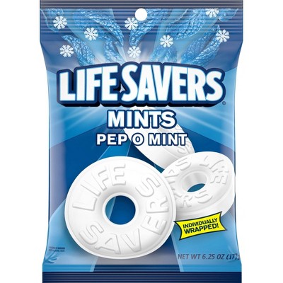 Lifesavers Pep O Mint Hard Candy Bag - 6.25oz