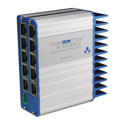 Veracity CAMSWITCH 8 Mobile 8+2 Port Low Voltage 802.3at Switch