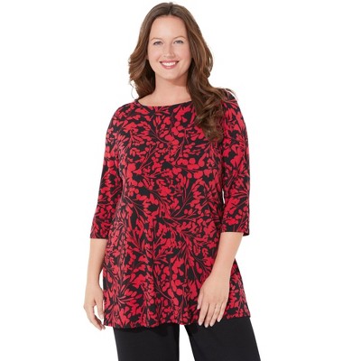 Catherines Women's Plus Size Anywear Tunic