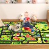 Kids Playroom Rug, Washable Non-Slip Educational Carpet, Stain-Resistant Learning Game Mat for Baby Room, Classroom - 2 of 4