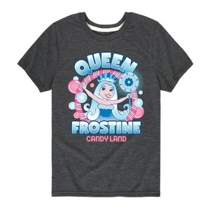 Boys' - Candy Land - Queen Frostine Short Sleeve Graphic T-Shirt - 1 of 4
