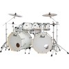 Pearl Export Double Bass 8-Piece Drum Set Pure White - image 3 of 4