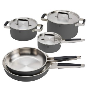 ZWILLING Pure 8-pc Stainless Steel Cookware Set - 1 of 4