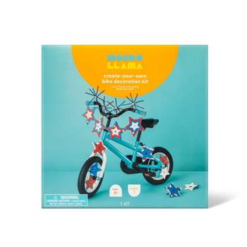 Create-Your-Own Fourth of July Bike Decoration Art Kit - Mondo Llama™