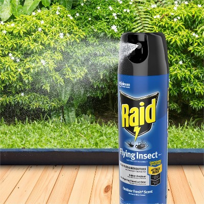 Raid Flying Insect Killer Outdoor Fresh Scent Aerosol - 18oz_12