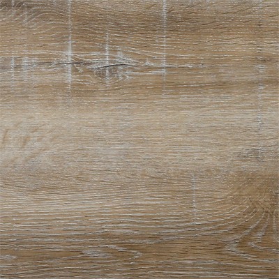 Industrial Oak and Glass Hallway Table with Storage