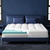 Belffin Dual Layer Memory Foam Mattress Topper , Cooling Gel Memory Foam for Pain Relief Support Plus Pillow Top Mattress Soft Pad Cover - 4 of 4