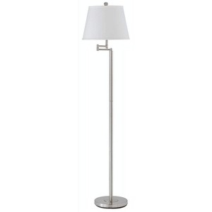 Cal Lighting 150W 3Way Andros Mtl Swing Arm Fl Lp - 1 of 2