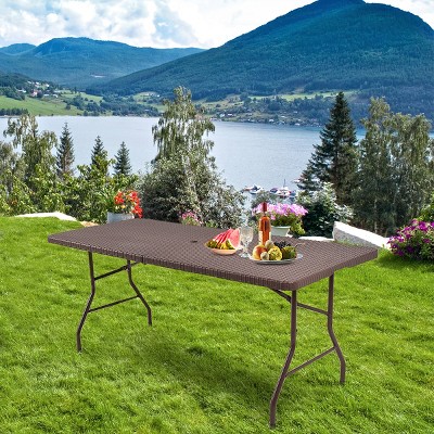 Target folding best sale picnic table