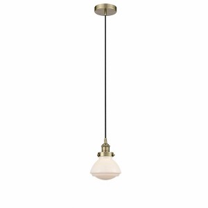 Olean - 1 Light Mini Pendant In Industrial Style-8.75 Inches Tall and 6.75 Inches Wide - 1 of 1