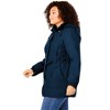Woman Within Petite Fleece-Lined Taslon Anorak - 4 of 4