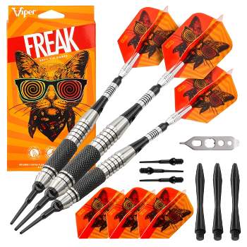 Viper The Freak 18 Grams Soft Tip Darts Knurled and Grooved Barrel