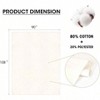 90x108 Inch Queen Size Warm Soft Cotton Batting for Quilts Crafts - 3 of 4