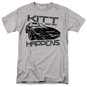 Knight Rider Kitt Happens Adult T-Shirt - 1 of 4