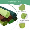Unique Bargains Durable Soft Flexible Colorful Crepe Paper Variety of Colors 2 Pcs - 2 of 4