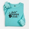 Simply Sage Market Bad Moms Club Skeleton Lightweight Garment Dyed Sweatshirt - 2 of 4
