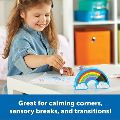 Multicolor Rainbow Visual Timer for Kids with Adjustable Volume