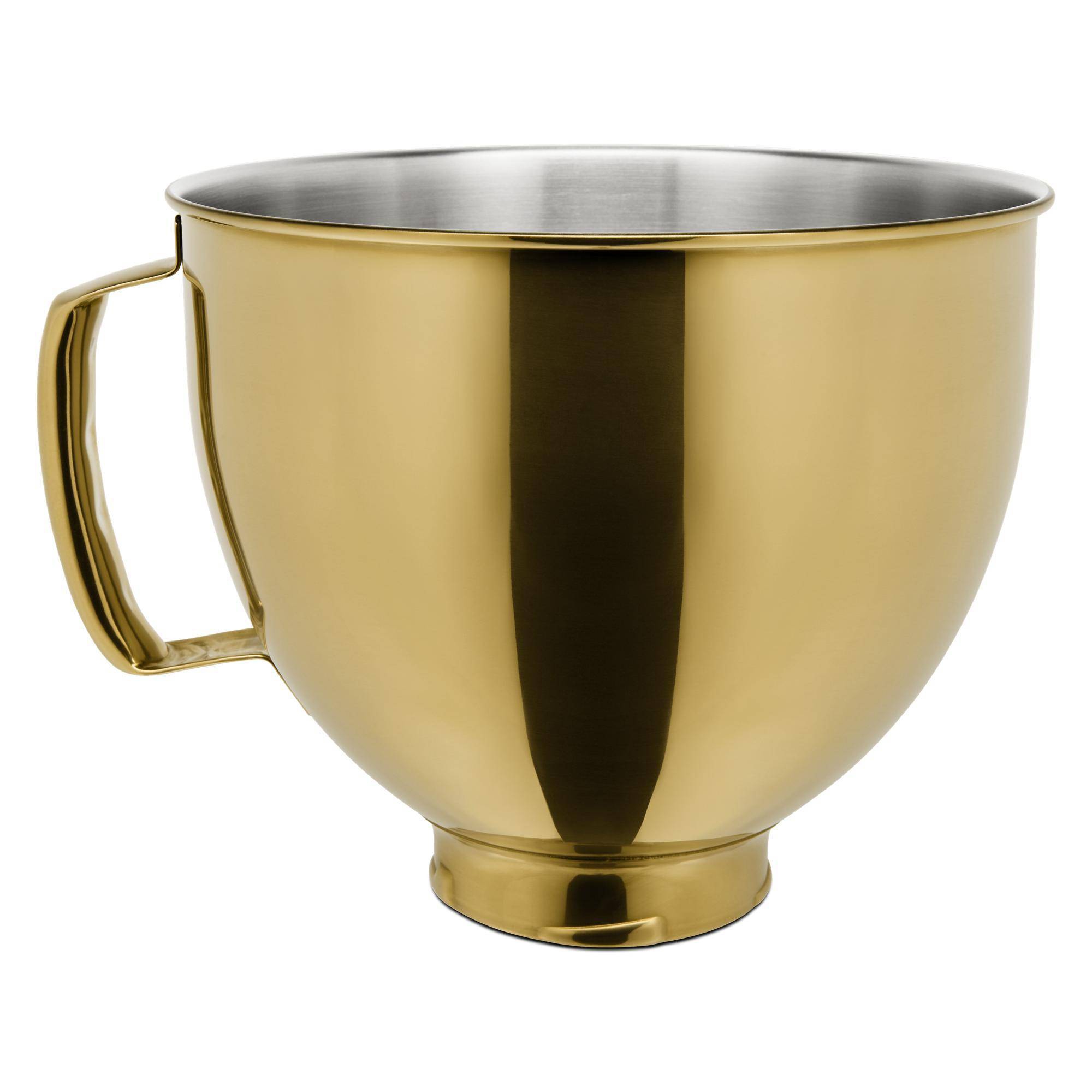 KitchenAid 5qt Radiant Gold Colorfast Finish Stainless Steel Bowl - KSM5SS