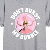 Women's - Wizard of Oz - Don't Burst My Bubble Oversized Graphic T-Shirt - 2 of 4