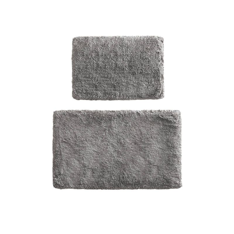 2pk Ritzy Cotton Solid Tufted Bath Rug Set, 1 of 8