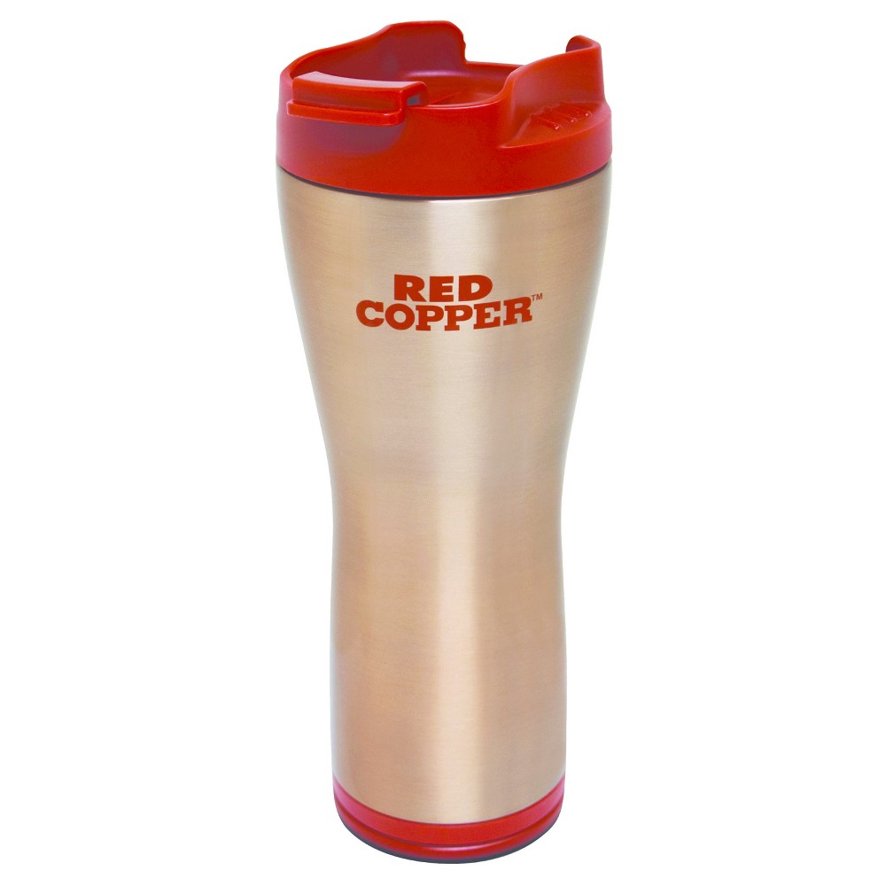 UPC 097298027758 product image for As Seen On TV Portable Copper Beverage Mug Red, Gold | upcitemdb.com