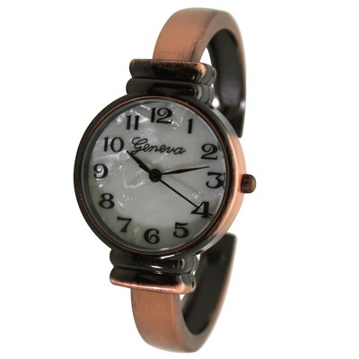 Olivia Pratt Round Face Everyday Classic Bangle Women Watch
