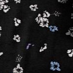 black floral
