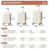 COZONY 20/24/28 in Expandable Luggage Set with TSA Lock, Hard Shell, 3-Step Telescopic Handle, TPU Grip - 2 of 4