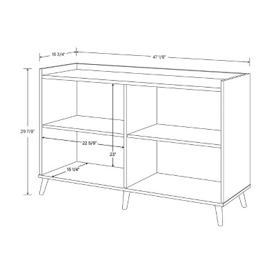 target modern gallery console table