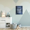 Stupell Industries Little Man Cave Blue Watercolor Canvas Art, 24" x 30" - 3 of 4