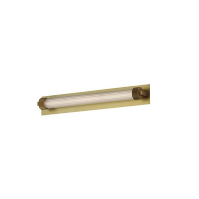 ET2 Lighting Doric 1 - Light Wall Light in  Natural Aged Brass