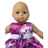 Doll Clothes Superstore Fuschia Print Dress Fits 15-16 Inch Baby Dolls - 3 of 4