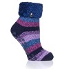Women's Annabelle Stripe Lounge Socks - 2 of 2