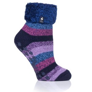 Women's Annabelle Stripe Lounge Socks - 1 of 1