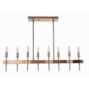 Craftmade Lighting 8 - Light Chandelier in  Satin Brass - 1 of 1