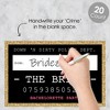 Big Dot of Happiness Girls Night Out Party Mug Shots - Bachelorette Party Photo Booth Props Party Mugshot Signs - 20 Count - 2 of 4