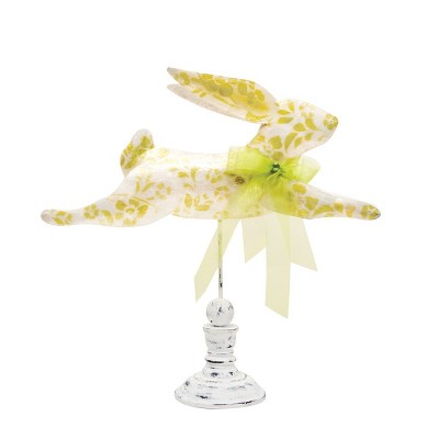 Gallerie II Capiz Sage Toile Rabbit Fig